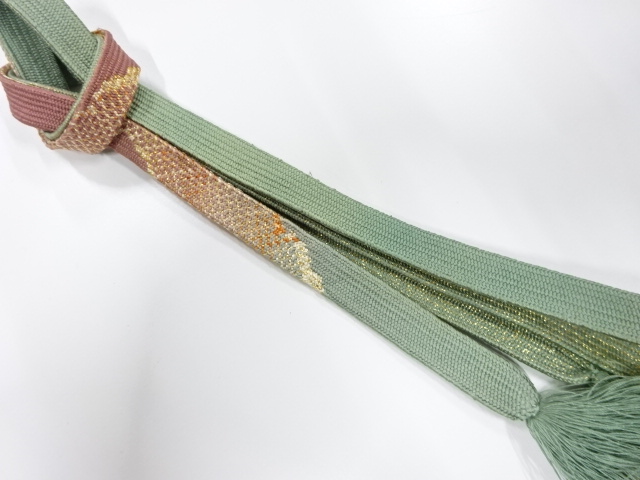 正絹　手組帯締め